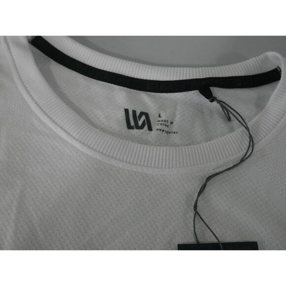 VRST Men's Circuit Seamless Space Dye UPF 30+ Tank Top Pure White L - Picture 5 of 6